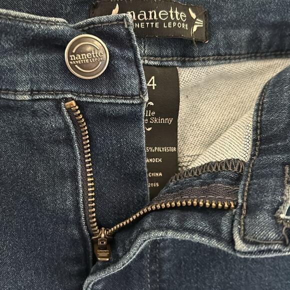 Nanette Lepore "Belle High-Rise Ankle Skinny" - Picture 6 of 13